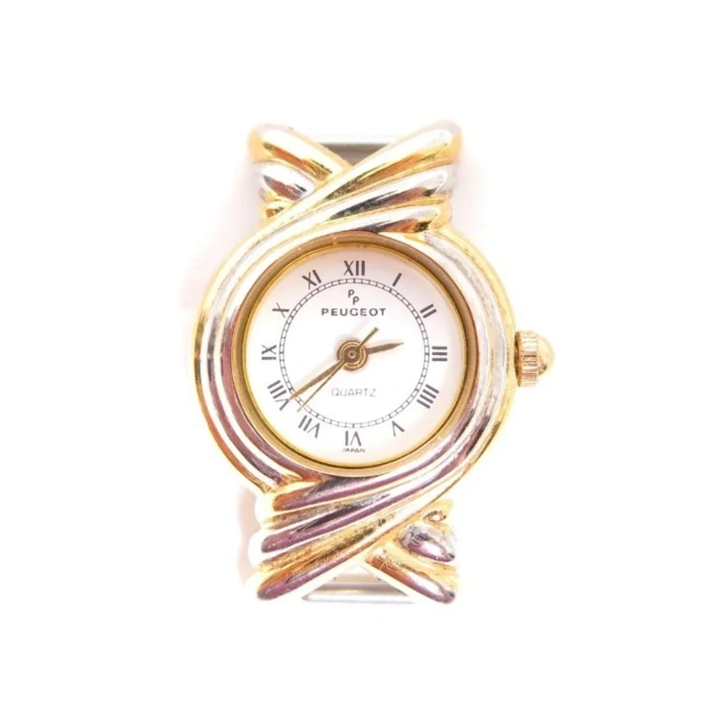 Vintage PEUGEOT Ladies Gold Plated Watch‎